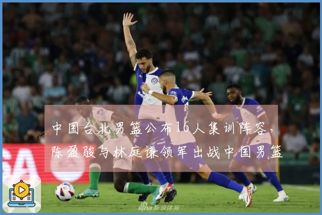 中国台北男篮公布16人集训阵容，陈盈骏与林庭谦领军出战中国男篮！